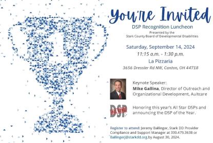DSP Recognition Luncheon Invitation